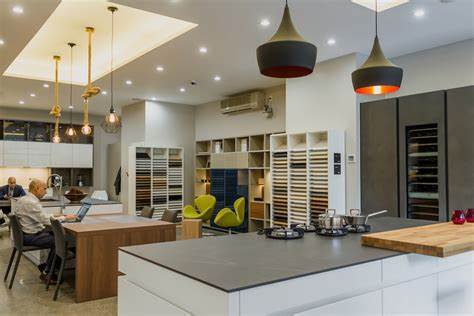 Modern showroom display